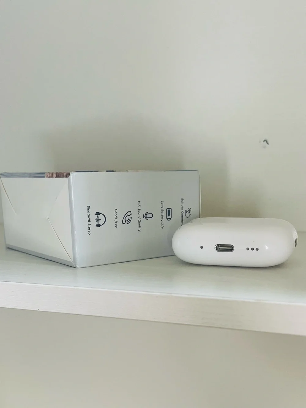 White Portable Charging Case - Compact Home Storage & Organization